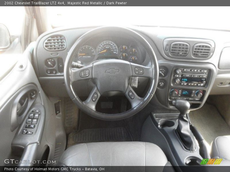 Majestic Red Metallic / Dark Pewter 2002 Chevrolet TrailBlazer LTZ 4x4