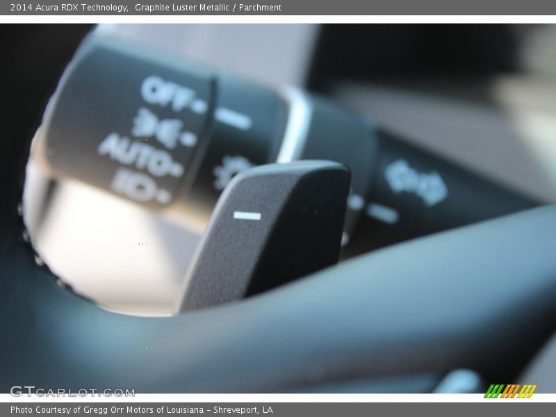 Controls of 2014 RDX Technology