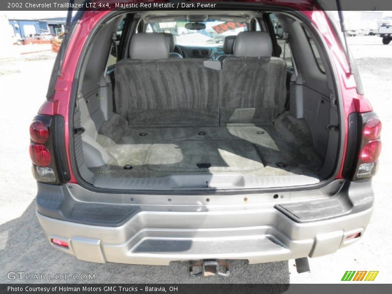 Majestic Red Metallic / Dark Pewter 2002 Chevrolet TrailBlazer LTZ 4x4