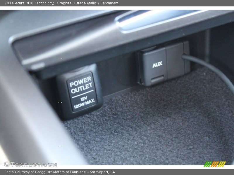 Graphite Luster Metallic / Parchment 2014 Acura RDX Technology