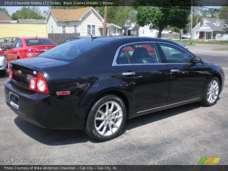 Black Granite Metallic / Ebony 2010 Chevrolet Malibu LTZ Sedan