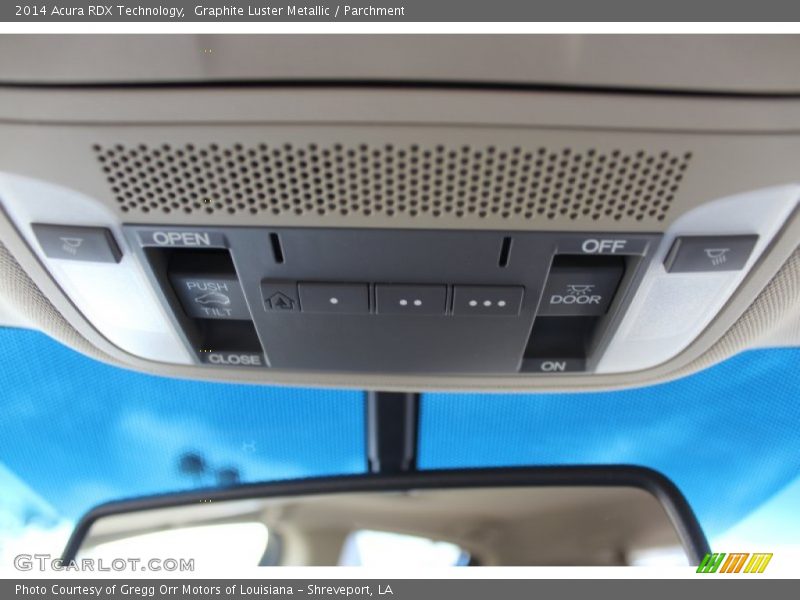 Graphite Luster Metallic / Parchment 2014 Acura RDX Technology
