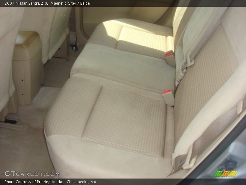 Magnetic Gray / Beige 2007 Nissan Sentra 2.0