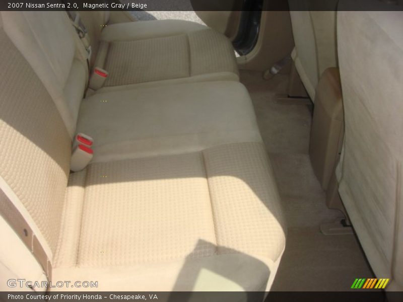 Magnetic Gray / Beige 2007 Nissan Sentra 2.0