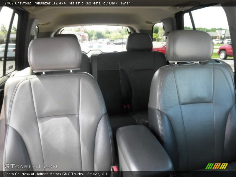 Majestic Red Metallic / Dark Pewter 2002 Chevrolet TrailBlazer LTZ 4x4