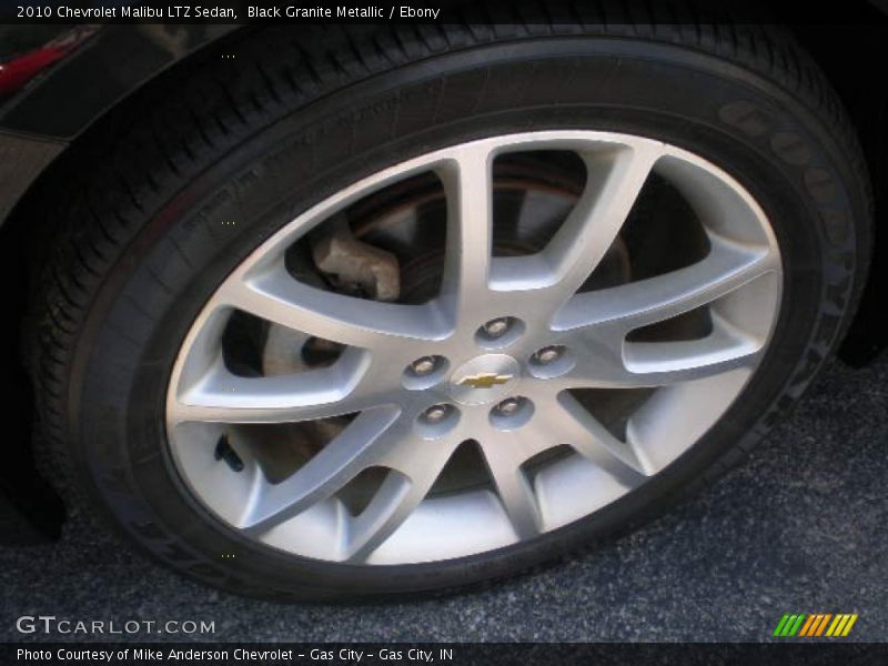 Black Granite Metallic / Ebony 2010 Chevrolet Malibu LTZ Sedan