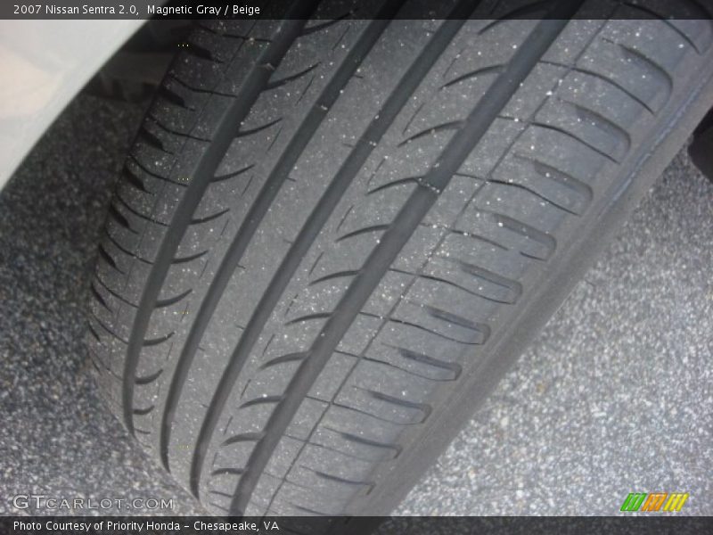 Magnetic Gray / Beige 2007 Nissan Sentra 2.0
