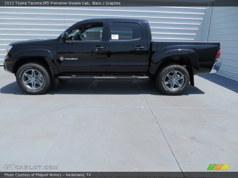 Black / Graphite 2013 Toyota Tacoma SR5 Prerunner Double Cab