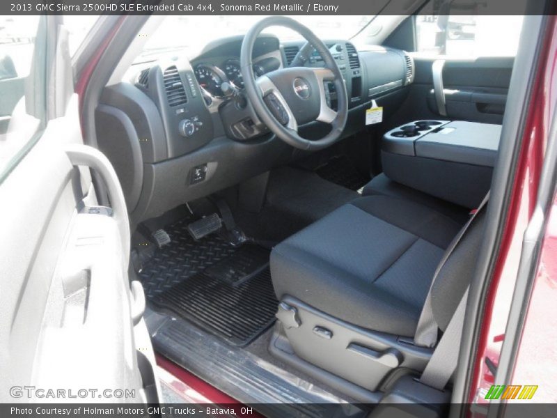 Sonoma Red Metallic / Ebony 2013 GMC Sierra 2500HD SLE Extended Cab 4x4