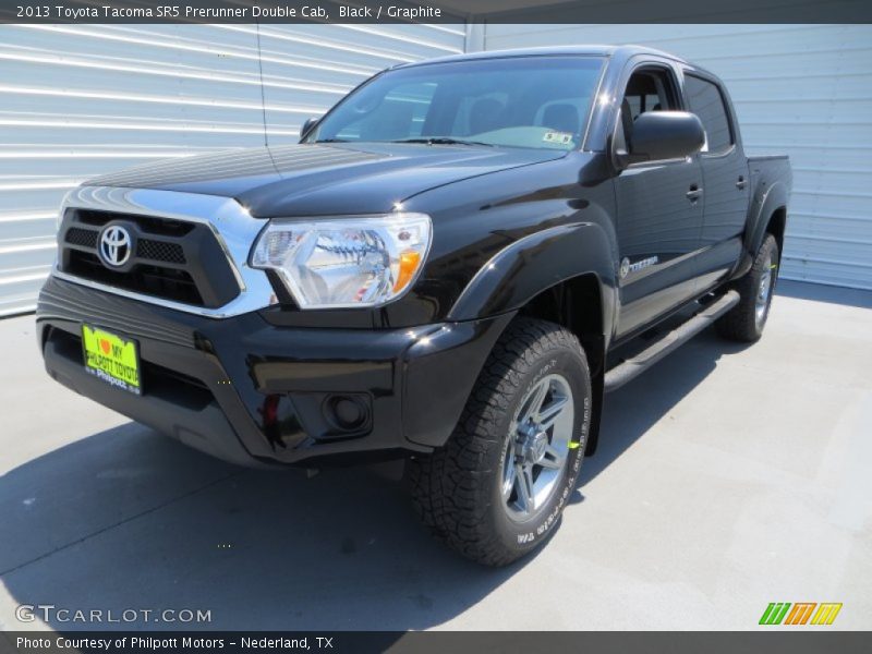 Black / Graphite 2013 Toyota Tacoma SR5 Prerunner Double Cab