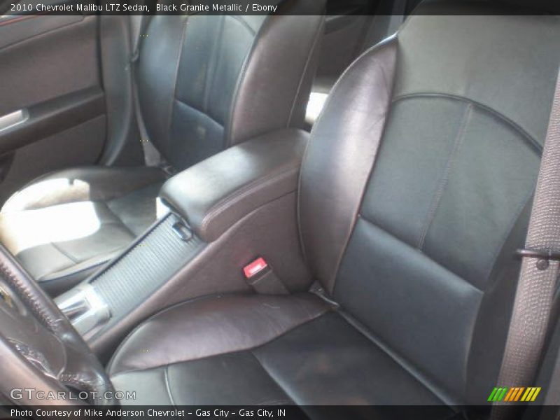 Black Granite Metallic / Ebony 2010 Chevrolet Malibu LTZ Sedan