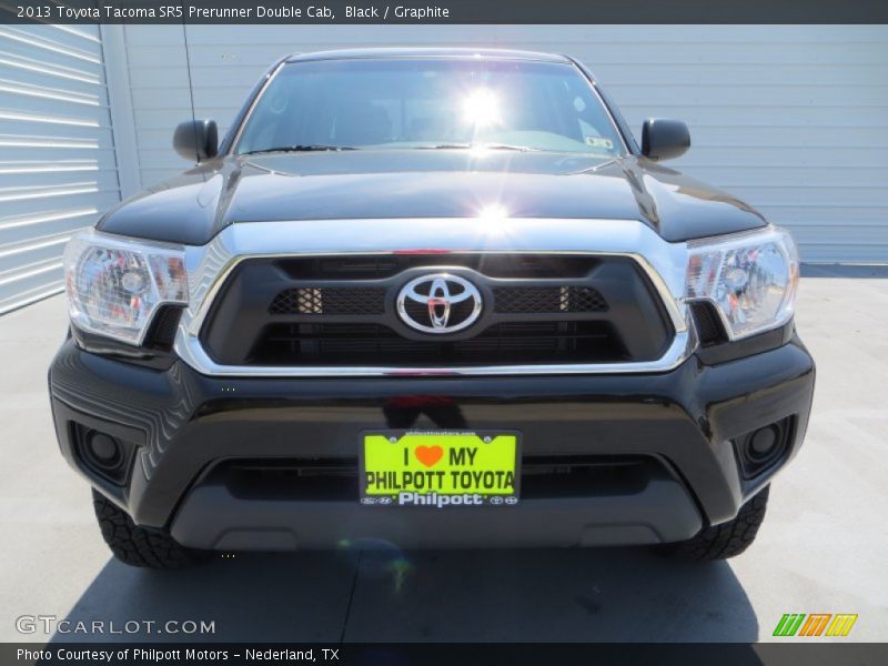 Black / Graphite 2013 Toyota Tacoma SR5 Prerunner Double Cab