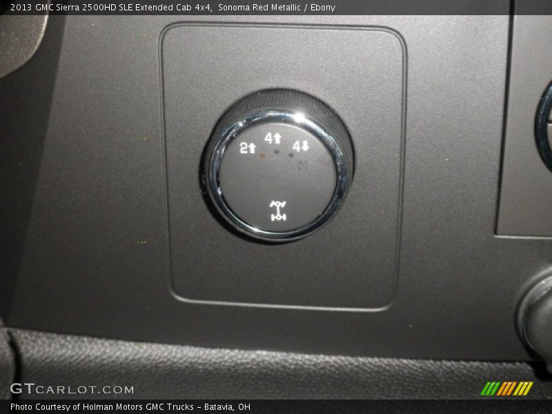 Sonoma Red Metallic / Ebony 2013 GMC Sierra 2500HD SLE Extended Cab 4x4