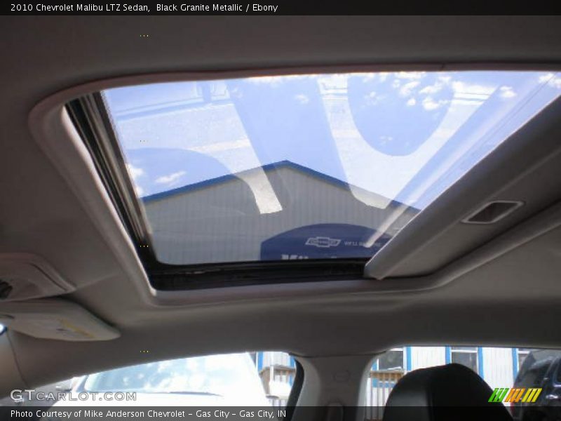Black Granite Metallic / Ebony 2010 Chevrolet Malibu LTZ Sedan