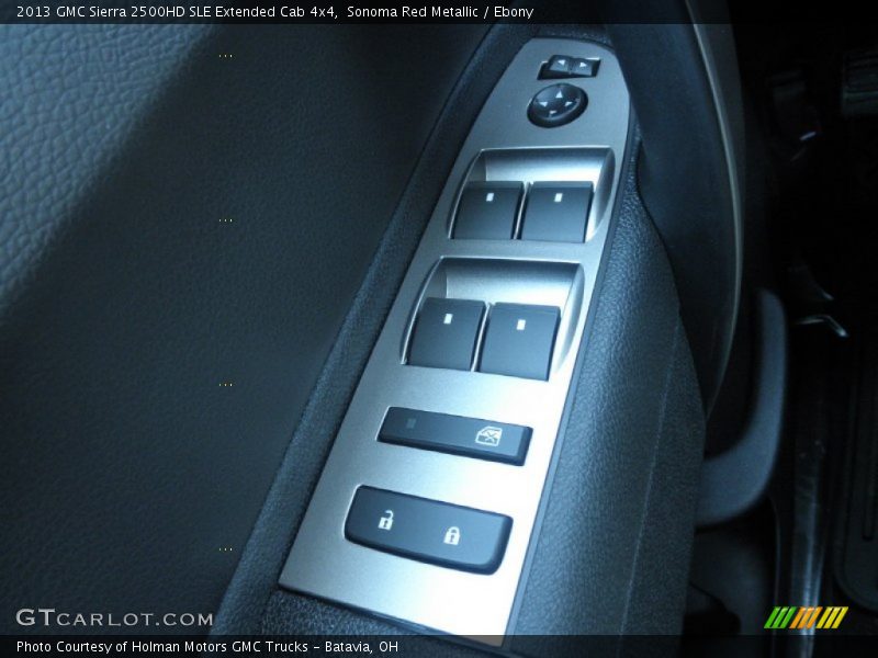 Sonoma Red Metallic / Ebony 2013 GMC Sierra 2500HD SLE Extended Cab 4x4