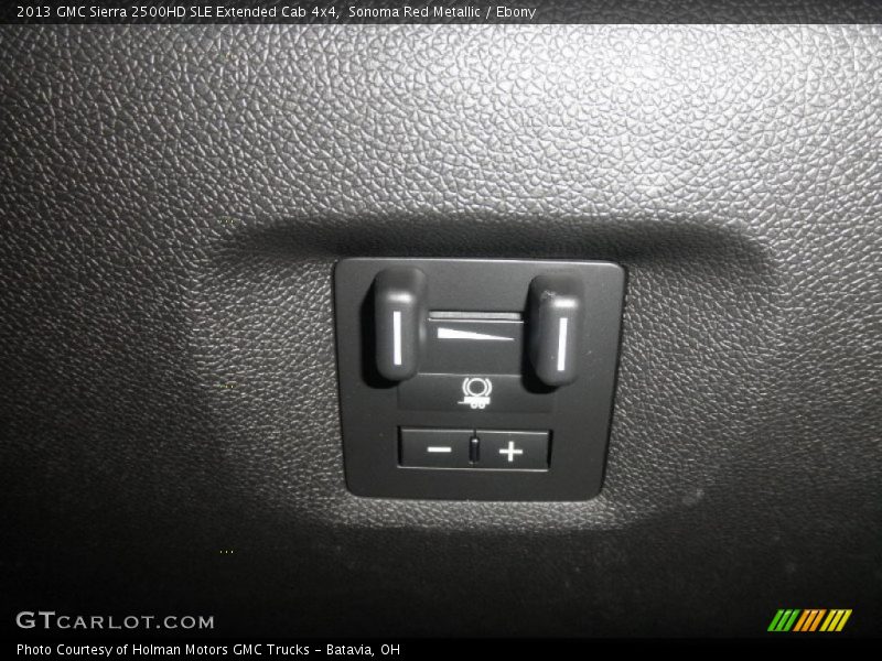 Sonoma Red Metallic / Ebony 2013 GMC Sierra 2500HD SLE Extended Cab 4x4