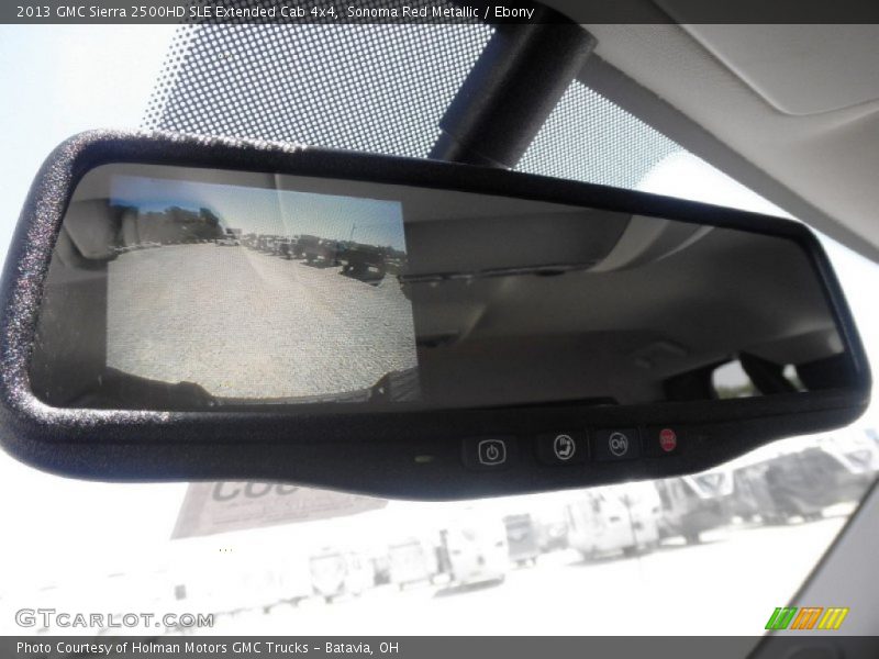 Sonoma Red Metallic / Ebony 2013 GMC Sierra 2500HD SLE Extended Cab 4x4