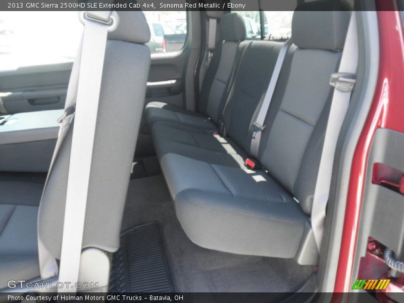 Sonoma Red Metallic / Ebony 2013 GMC Sierra 2500HD SLE Extended Cab 4x4