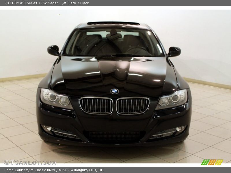Jet Black / Black 2011 BMW 3 Series 335d Sedan