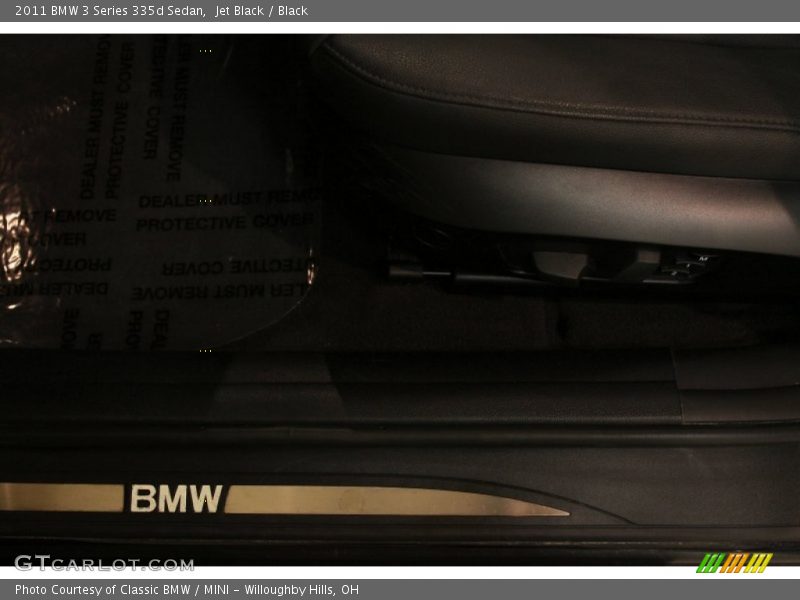 Jet Black / Black 2011 BMW 3 Series 335d Sedan