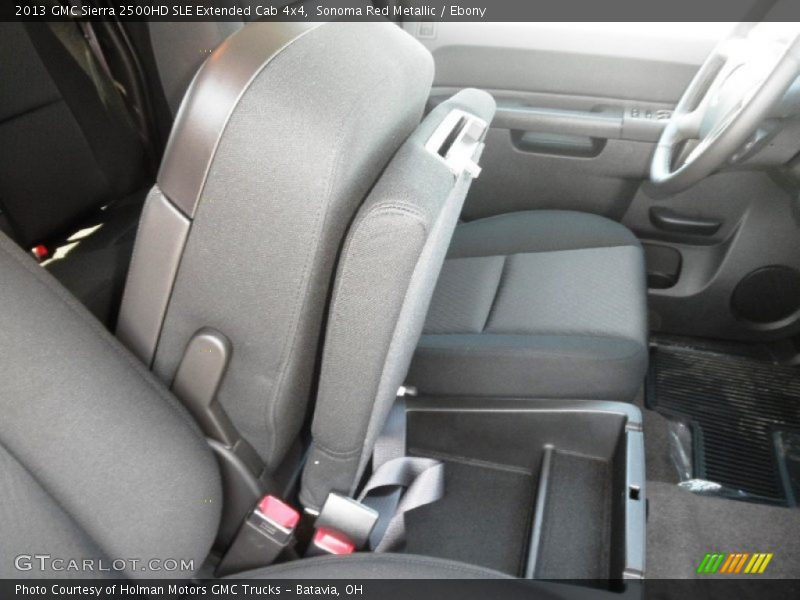 Sonoma Red Metallic / Ebony 2013 GMC Sierra 2500HD SLE Extended Cab 4x4
