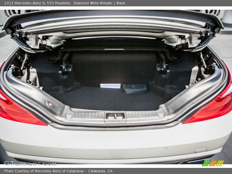 Diamond White Metallic / Black 2013 Mercedes-Benz SL 550 Roadster