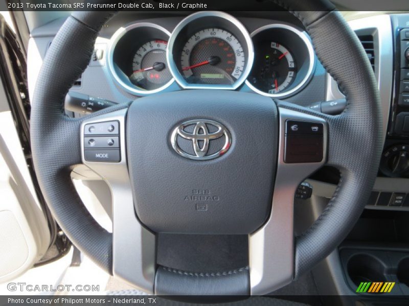Black / Graphite 2013 Toyota Tacoma SR5 Prerunner Double Cab