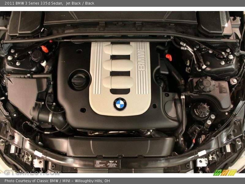  2011 3 Series 335d Sedan Engine - 3.0 Liter d DI TwinPower Turbocharged DOHC 24-Valve VVT Turbo Diesel Inline 6 Cylinder