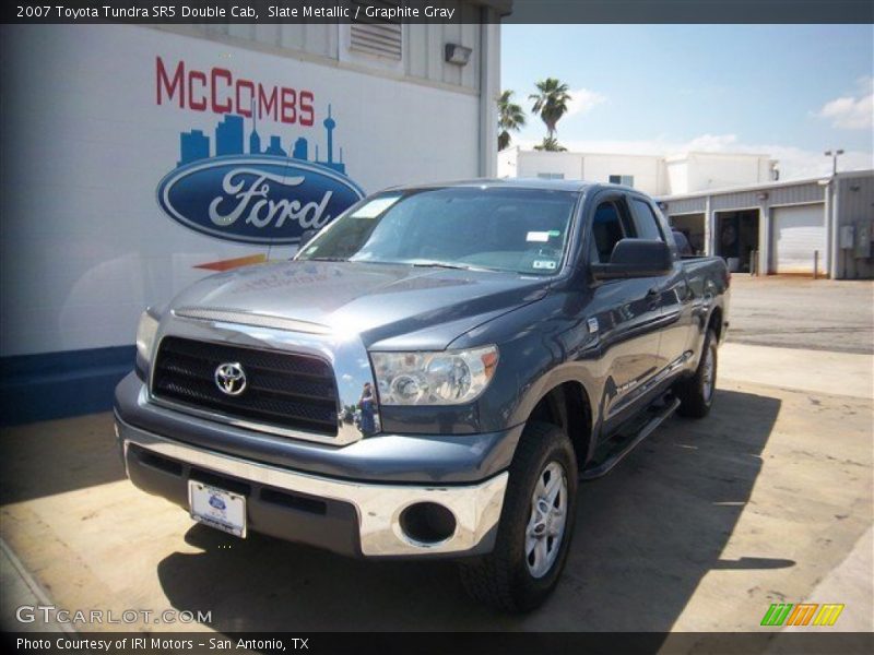 Slate Metallic / Graphite Gray 2007 Toyota Tundra SR5 Double Cab