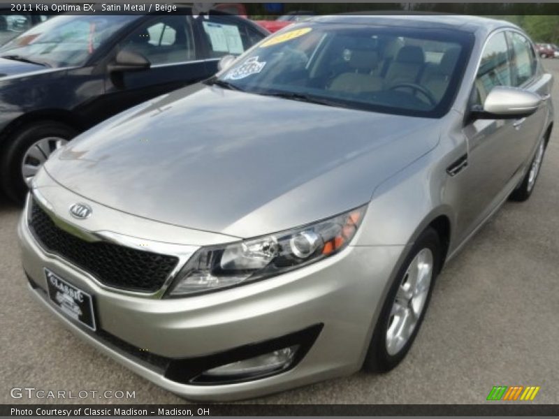 Satin Metal / Beige 2011 Kia Optima EX