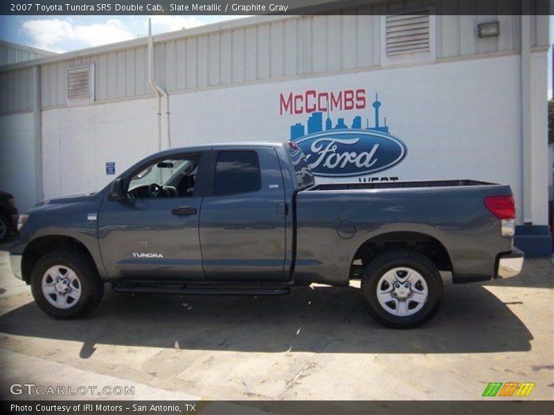 Slate Metallic / Graphite Gray 2007 Toyota Tundra SR5 Double Cab