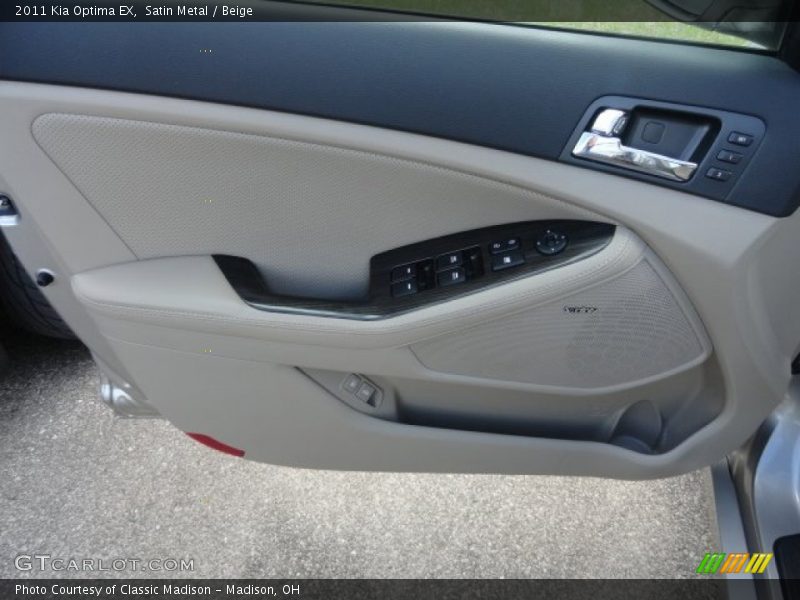 Satin Metal / Beige 2011 Kia Optima EX