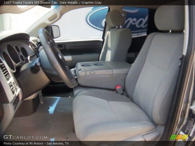 Slate Metallic / Graphite Gray 2007 Toyota Tundra SR5 Double Cab