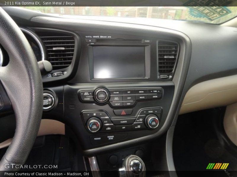 Satin Metal / Beige 2011 Kia Optima EX