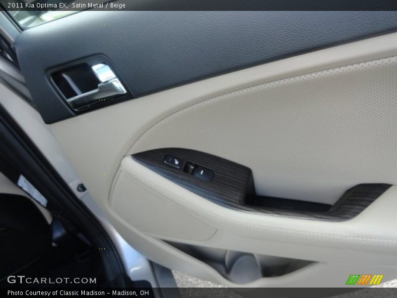 Satin Metal / Beige 2011 Kia Optima EX