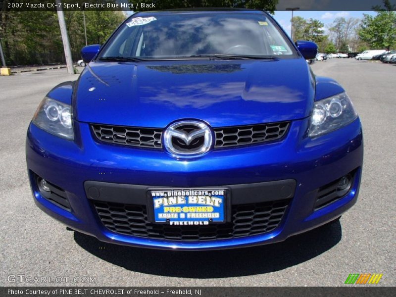 Electric Blue Mica / Black 2007 Mazda CX-7 Sport