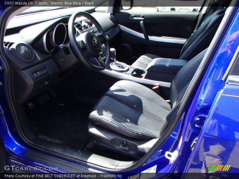 Electric Blue Mica / Black 2007 Mazda CX-7 Sport