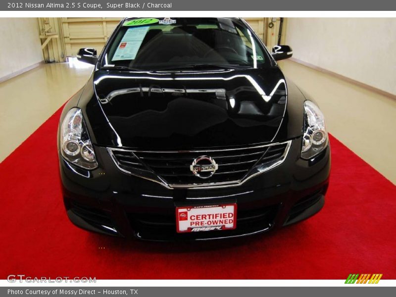 Super Black / Charcoal 2012 Nissan Altima 2.5 S Coupe