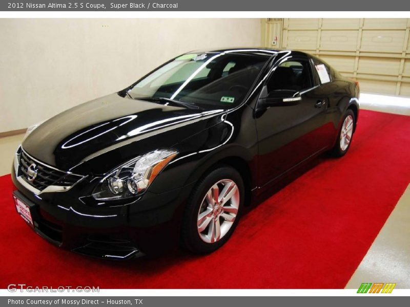 Super Black / Charcoal 2012 Nissan Altima 2.5 S Coupe