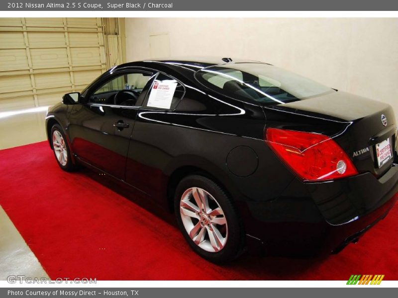 Super Black / Charcoal 2012 Nissan Altima 2.5 S Coupe