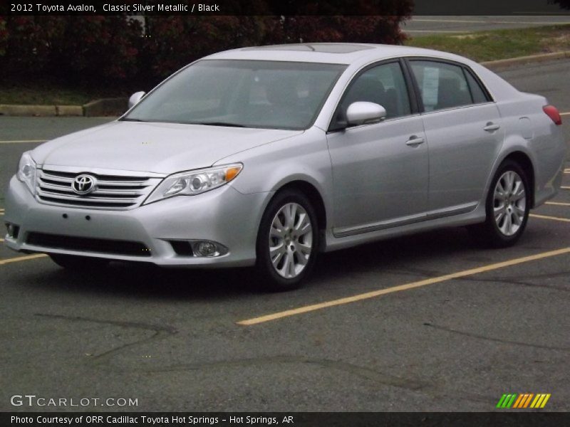 Classic Silver Metallic / Black 2012 Toyota Avalon