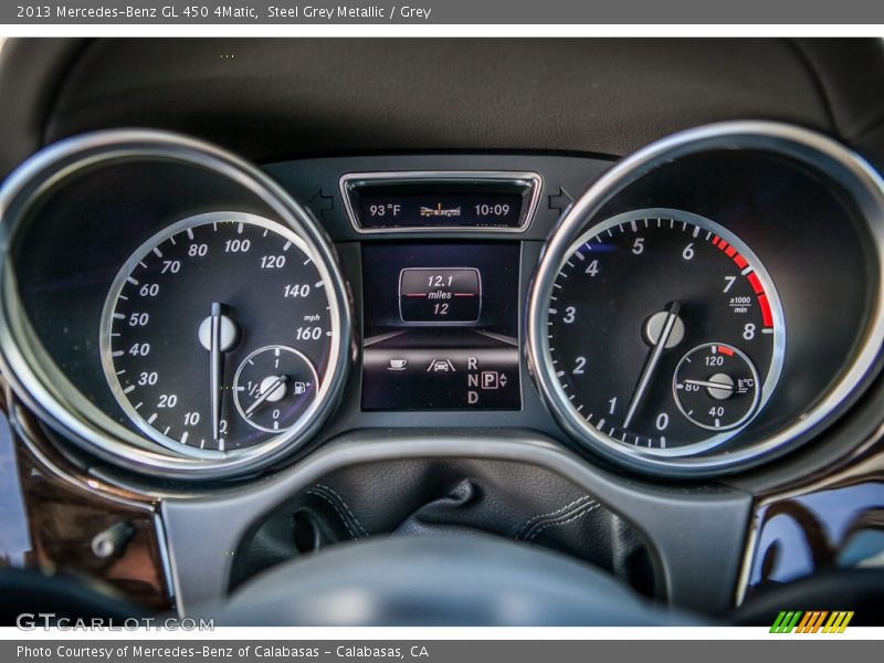 Steel Grey Metallic / Grey 2013 Mercedes-Benz GL 450 4Matic