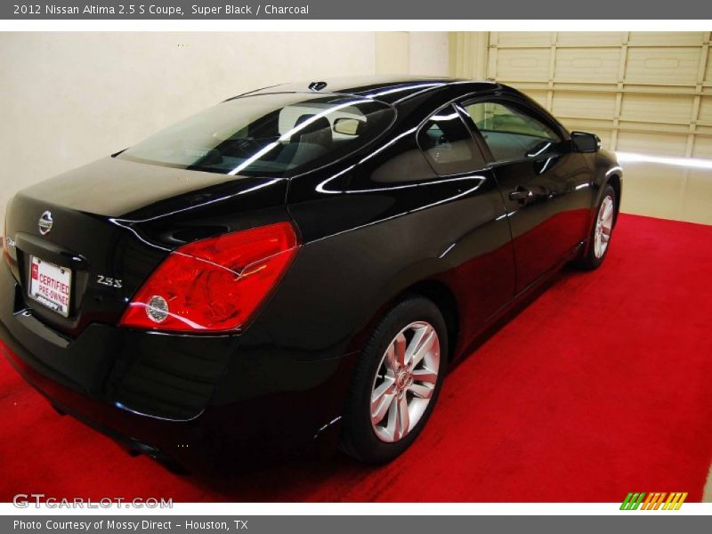 Super Black / Charcoal 2012 Nissan Altima 2.5 S Coupe