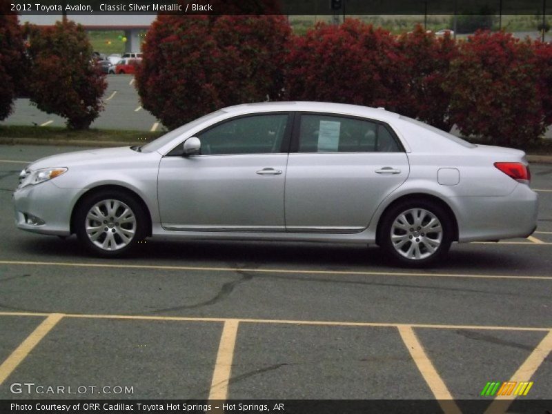 Classic Silver Metallic / Black 2012 Toyota Avalon