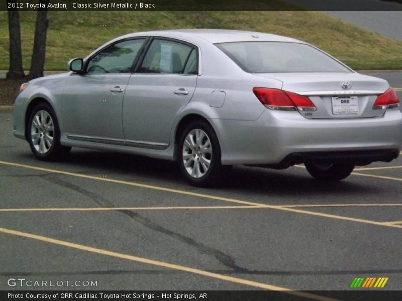 Classic Silver Metallic / Black 2012 Toyota Avalon