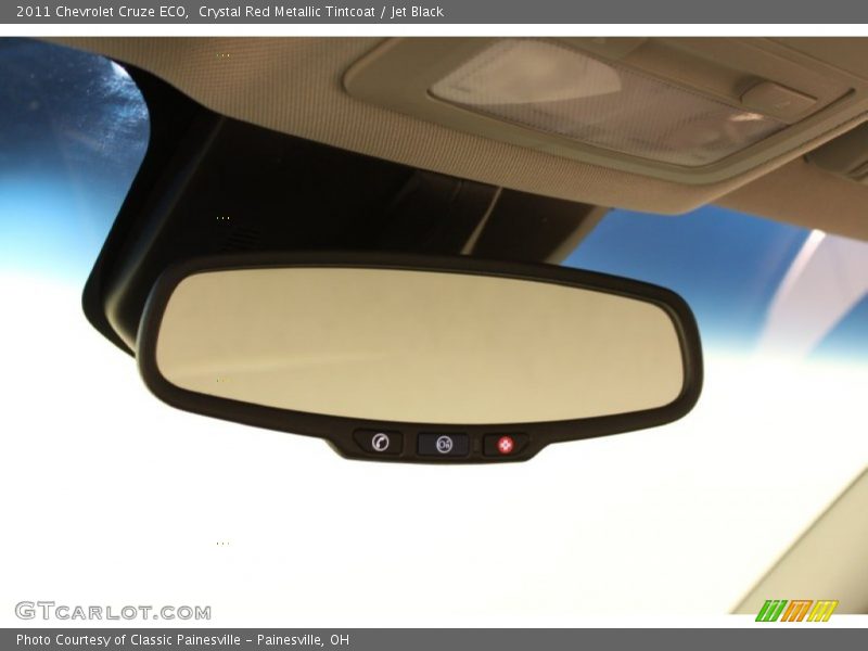 Crystal Red Metallic Tintcoat / Jet Black 2011 Chevrolet Cruze ECO