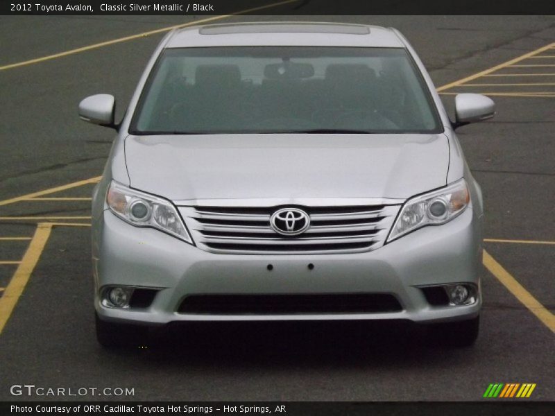 Classic Silver Metallic / Black 2012 Toyota Avalon