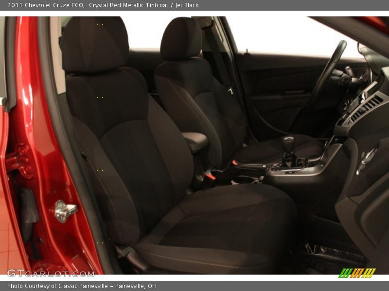 Crystal Red Metallic Tintcoat / Jet Black 2011 Chevrolet Cruze ECO