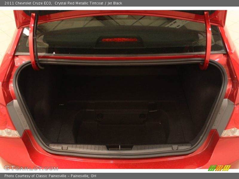 Crystal Red Metallic Tintcoat / Jet Black 2011 Chevrolet Cruze ECO