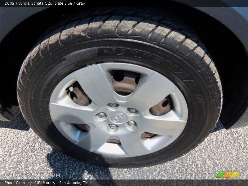 Slate Blue / Gray 2009 Hyundai Sonata GLS